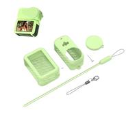 Silicone Case Compatible with DJI Osmo Nano - Full Body Protection, Lens Cap, Non-Slip Surface, Anti-Collision and Anti-Drop Set (Green)