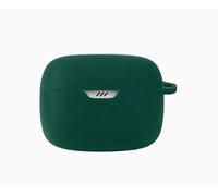 Silicone Case Compatible with JBL Wave Beam Wireless Headphone, Earbuds Case,Dark Green