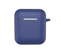 Silicone Case Compatible with Marshall Minor IV Earbuds - Shockproof & Signal-Friendly, Full Package Protection with Carabiner (Blue)