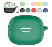 Silicone Case Compatible with Redmi Buds 8 Pro,360° Full Body Protection,Shockproof & Anti-Dust Earphone Cover,Ultra-Thin Soft Charging Case with Precise Cutouts,Supports Wireless Charging (Green)