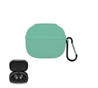Silicone Case Compatible with Shokz OpenFit Pro, Full Coverage Shockproof Protective Cover (Green)