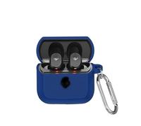 Silicone Case Compatible with Skullcandy Mod with Keychain, Shockproof Protective Cover with Carabiner for Man Woman