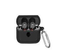 Silicone Case Compatible with Skullcandy Mod with Keychain, Shockproof Protective Cover with Carabiner for Man Woman
