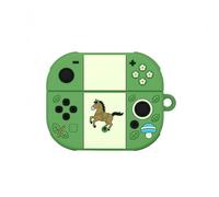 Silicone Case Compatible with Sony WF-1000XM6, Shockproof Non-Slip Cute Horse Pattern Cover with Direct Charging Port (Green)