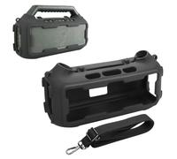 Silicone Case Compatible with Soundcore Boom 2 Portable Speaker, Protective Travel Case Silicone Sleeve Protective Cover with Shoulder Strap for Soundcore Boom 2 Speaker