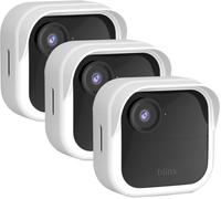 Silicone Case Cover for All-New Blink Outdoor 4 (4th Gen) - Weatherproof Protective Skin Cover with Hat Brim for All-New Blink Outdoor 4 Smart Security Camera (White, 3 Pack)