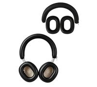 Silicone Case Cover for Anker Soundcore Space 2 Headphones 2026 New, WUNIAK Soft Silicone Headband & Ear Cups Protector with Portable Storage Bag, Anti-Scratch Shockproof Accessories Set.(Black)