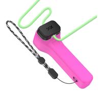 Silicone Case Cover for Loop Lasso Nano String Shooter Toy - Anti-Slip Shockproof Protective Case With Lanyard (Glow Rose Red)