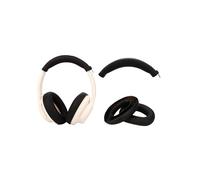 Silicone Case Cover for Soundcore by Anker Q20i Hybrid Active Noise Cancelling Headphones,Ear Caps Cover/Headband Cover for Life Q20i,Anti-Scratch Accessories Soft Silicone Protector.(Black)