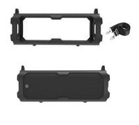 Silicone Case Cover for Xiaomi Sound Party Bluetooth-compatible Speaker, Travel Carrying Protective Case Bag with Shoulder Strap, Anti-Scratch Protective Sleeve Accessories (black)