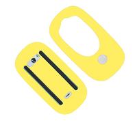 Silicone Case Cover Protective Skin for Magic Mouse 1 and 2 Silicone Sleeve for Apple Magic Mouse (Yellow)