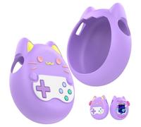 Silicone Case Fit For Tamagotchi Paradise Virtual Pet Machine Cover, Soft Skin Silicone Full Protective Case Cover, Electronic Pet Protection, Non-slip Shock Absorbing Case(Purple)