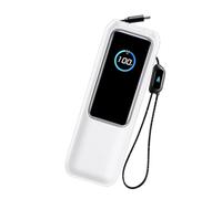 Silicone Case For 25000mAh 165W Portable Charging Protective Case Travel Carrying Case Card Storage Bag