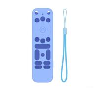 Silicone Case for 4K PlusPro Remote Anti-Slip Shockproof Cover with Lanyard Glow in the Dark Red(Fluorescent Blue)