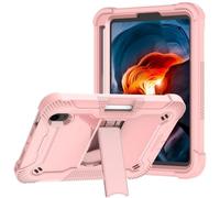 Silicone Case For Air 13 2025 Tablet Heavy Duty Shockproof Protective Case With Pencil Holder Adjustable Bracket