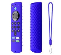 Silicone Case For All-new Am-azon Fir-e Tv Stick 4K - Anti Slip, Shockproof, Dustproof Firestick Remote Cover Case With Lanyard, Fir-e Tv Stick Remote Cover Glow In Dark