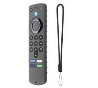 Silicone Case for Ama-zon Fir-e TV Stick 4K Remote Control, Protective Cover with Lanyard, Gl-ow in The Dark, Anti-Slip Shockproof