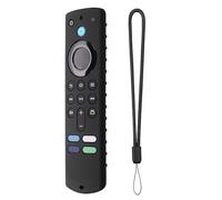 Silicone Case for Amazon Fir-e TV Stick 4K Remote, Protective Cover Glow in The Dark with Lanyard, Anti-Slip Shockproof