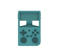 Silicone Case for Anbernic RG35XX Pro - Anti-Shock and Anti-Scratch Protection with Strap - for Perfect Fit Buttons and Ports - for Light Green or Black Style - 13.2 x 8.5 x 3 cm (Green)