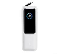 Silicone Case for Anker 25,000mAh Power Bank 165W Offering Drop and Scratch Resistance with Precise Fit (Transparent)