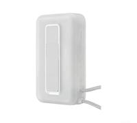 Silicone Case for Anker A1116 with Built-in Cable(White) | Built-in charging cable, no extra cords needed, for instant power for access, silicone material, sl esign