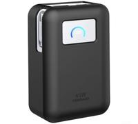 Silicone Case for Anker for nano 45W Power Bank - Lightweight Portable Charger Protector with Easy for access Ports - Stylish Fit 9x6x4cm(Black)