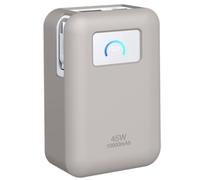 Silicone Case for Anker Nano 45W 10000mAh, Protective Sleeve Soft Rubber Anti-Drop Scratch-resistant Protector with Wrist Strap (grey)