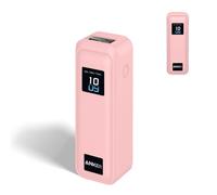 Silicone Case for Anker Prime Power Bank 220W 100mAh,Soft Silicone Protective Cover for Anker Prime Power Bank,Shockproof,Fall-Resistant,Pink