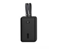 Silicone Case for Anker Zolo 20000mAh 30W, Shockproof Dustproof Cover，Black