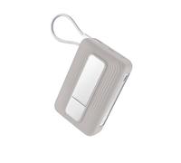 Silicone Case for Anker Zolo A1116 Built in Cable Power Bank Shockproof Drop Proof Anti Scratch Portable Smoothly Soft Protective Skin Cover,GRAY