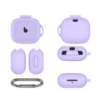 Silicone Case for Beats Powerbeats Pro 2, Anti-Drop and Dust-proof Soft Skin Cover of Charging Case for Beats Powerbeats Pro 2 Wireless Bluetooth Earbuds Protective Accessories (Purple)