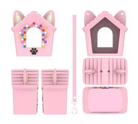 Silicone Case for Bitzee Doghouse Interactive Digital Pet - Shockproof Protective Cover for Doghouse Bitzee Virtual Electronic Pets Accessories (Pink)