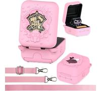 Silicone Case for Bitzee Harry Potter Interactive Toy Digital Pet, Protective Cover for Harry Potter Bitzee Virtual Electronic Pets Accessories (Pink Case)