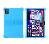 Silicone Case for Blackview Tab 18 12 inch 2023 Tablet, Kids Friendly Soft Silicone Adjustable Stand Cover for Blackview Tab 18 12 inch 2023 PC Stand (Sky Blue)
