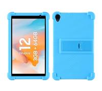 Silicone Case for Blackview Tab 5 8 inch Tablet Case, Kids Friendly Soft Silicone Adjustable Stand Cover for Blackview Tab 5 8 inch PC Stand (Sky Blue)