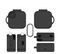 Silicone Case for CMF BY Nothing Buds Pro2 Earphone Shockproof And Scratch-Resistant,Dust-Proof Headphone Box with Hook (black)