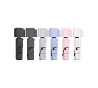 Silicone Case for DJI for osmo Pocket 4 Pro Full Body Cover with Lens Cap Anti-Slip Grip Protection Black(Black)