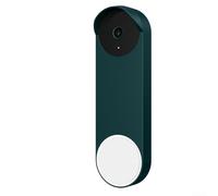 Silicone Case for Doorbell Wired 3rd Generation, Protective Sleeve Cover Shockproof Weather Resistant for Doorbell Cover(Green)
