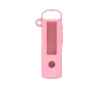 Silicone Case for Fiio for snowsky for echo for nano MP3 Player - Shockproof Soft Cover with Hook - Anti-Scratch Wear-Resistant Protection - Black Blue Pink - 8.7x3.5cm(Pink)