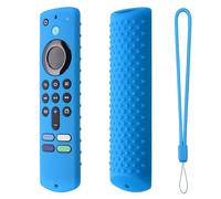 Silicone Case for Fires TV Stick 4K All-New | Shockproof Remote Control Protective Case with Lanyard | Scratch Resistant Protector Sleeve Cover Remote Control Accessories for Fires TV Stick 4K
