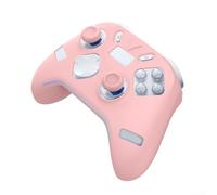Silicone Case for FLYDIGI Apex 5 Controller, Full Body Protective Cover, Soft Touch Shockproof Skin, Multiple Colors (Pink)
