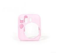 Silicone Case, for Fujifilm for INSTAX for MINI 13 Camera Protective Cover Shockproof Wear-resistant Soft Flexible Lightweight Design Travel Photography(Pink)