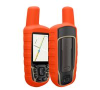 kwmobile Case Compatible with Garmin GPSMAP 65/62 / 62S / 62SC - GPS Handset Navigation System Soft Silicone Skin Protective Cover - Orange