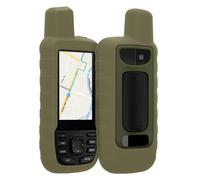 kwmobile Silicone Case for Garmin GPSMAP 66sr / GPSMAP 67 Case - Protective Cover for GPS Handheld - Anti-Slip Outdoor Sleeve in Green