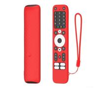 Silicone Case For Homatics Box R Plus, Lightweight Anti-Slip Shockproof Cover, For TV Streaming Devices Remote Control (Red)