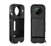 Silicone Case for Insta360 X4, Camera Body Cover Screen Protector Silicone Protective Case Cover Protector Case for Insta360 X4 Action Camera Accessories