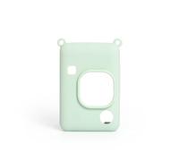 Silicone Case for instax mini liplay, Camera Protective Camera Case, Soft Case Cover Bag (Green)