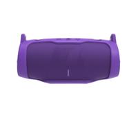 Silicone Case for JBL Charge 5 Portable Bluetooth Speaker, Gel Soft Skin Cover, Rubber Case, Travel Carry Pouch with Strap (Light purple)
