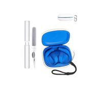 Silicone Case for JBL Endurance Zone Earbuds - Shockproof, toergy Waterproof, Slim & Soft Cover, with Lanyard, Keychain & Cleaner Kit, White