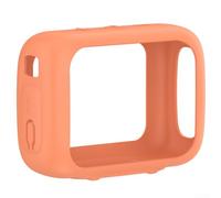Silicone Case for JBL Go 5 Speaker Soft Shell Scratch Resistant Guard Lightweight Outdoor Gear Compact Fit Multiple Colours 10x7.8cm(Orange)